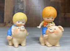 Vtg Enesco Country Cousins