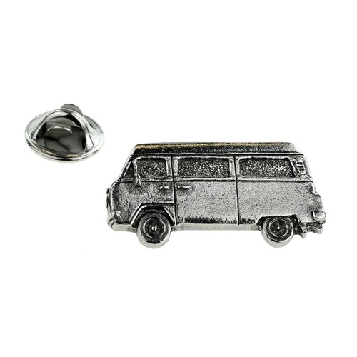Classic camper van pewter - van,