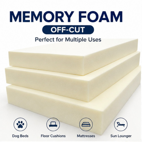 Memory foam off - used, for