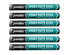 Jenolite Epoxy Putty Repair Stick - Plastic / Steel / Aqua / Copper / Titanium