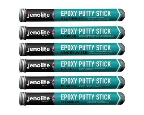 Jenolite epoxy putty repair - epoxy,