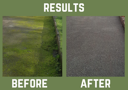Moss killer for - for, tarmac