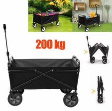 Folding wagon pull - wagon, along