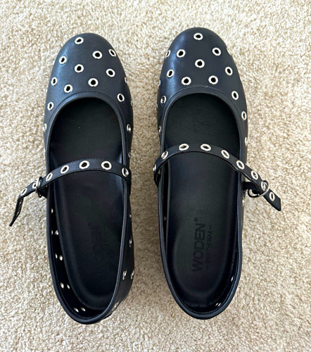 Woden cristel mary jane flats - jane,