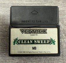 Vectrex game clean sweep - sweep,