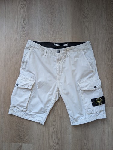 Stone island beige bermuda - island,
