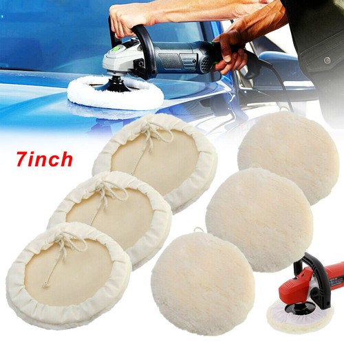 6pcs 180mm wool polishing - 7",