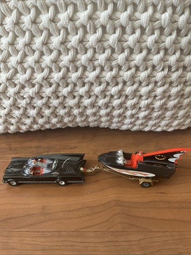 Corgi batmobile batboat - corgi, with