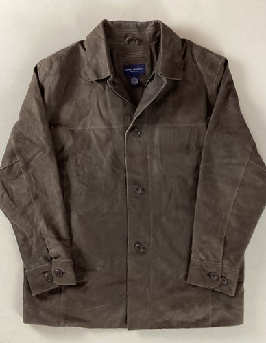 Leather car coat - leather,