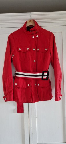 Zara woman red utility belted - woman,