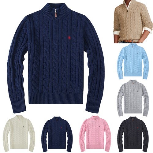 Mens sweater half - mens, long