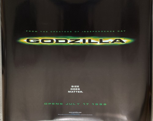 Cinema poster godzilla 1998 - poster:,