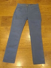 RJR, JOHN RICHA,W28" L28", Blue, Slim Stretch Cotton Jeans Rise 10", Hem 12" vgc