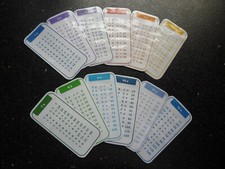 Times Table Flash Cards Maths