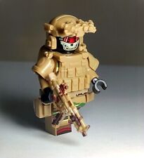 1x LEGO® Minifigures: Desert Army Mini Figure (Custom Made)