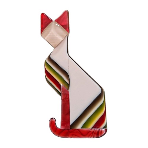 Lea stein genuine - lea, brooch