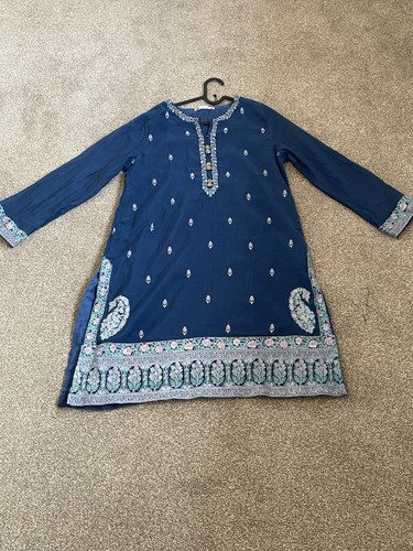 Blue khaadi women - ,