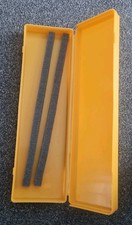 Vintage Stewart Fishing Float Box Yellow (Tackle) With New Slotted Foam