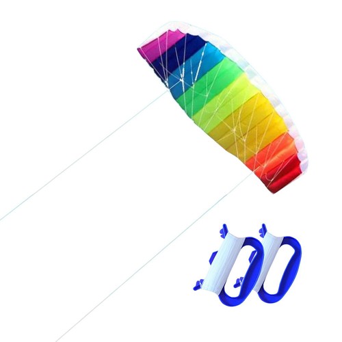 Dual line stunt parafoil - line,