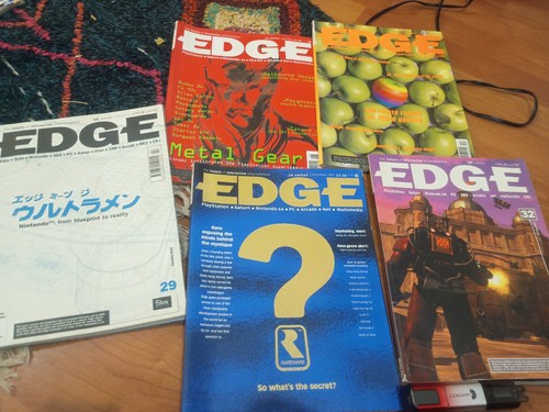 Edge magazine bundle vintage - edge,