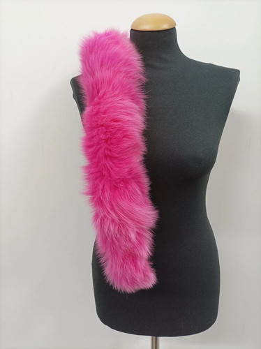 Real fox fur hood - fox, trim