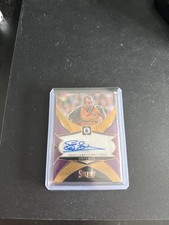 2024-25 Panini Select Steve Bull 13/49 Auto Wolves Trading Card