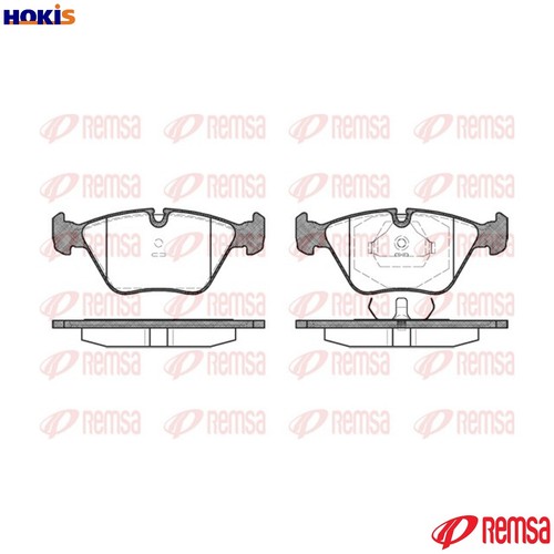 Brake pad set disc - pad,