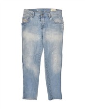 DIESEL Womens Staffy Slim Jeans W26 L30  Blue Cotton BA84