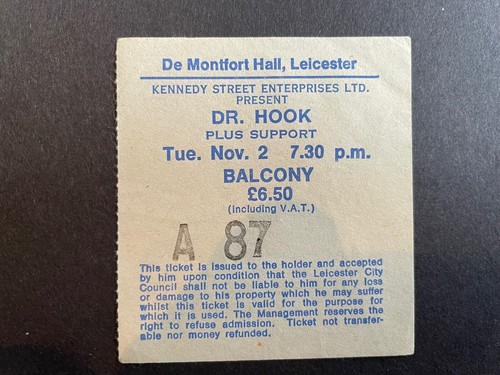 Hook ticket - hook,