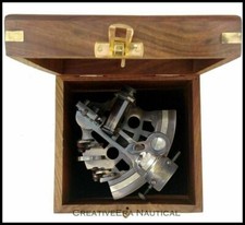 Antique Brass Pocket Sextant