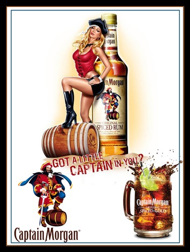 Captain morgan spiced rum - captain,