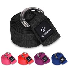 Aqf yoga strap stretching - yoga,