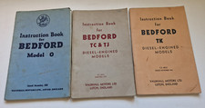 Bedford Vintage Instruction books Bedford TK, TC & TJ, Model 0 , 1952,1959,1961
