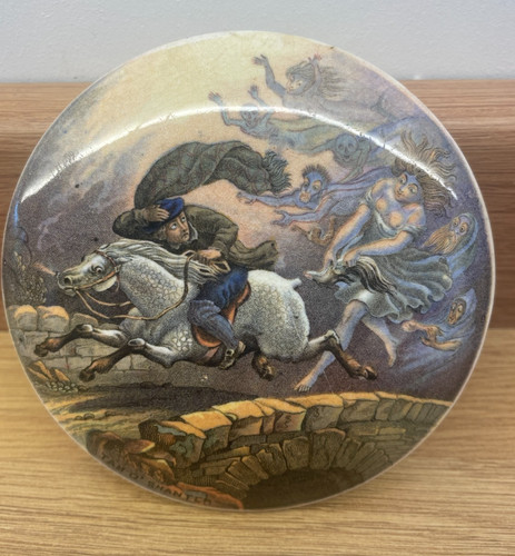 Antique pratt medium pot lid - pratt,