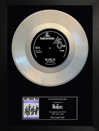 The beatles platinum record - the,
