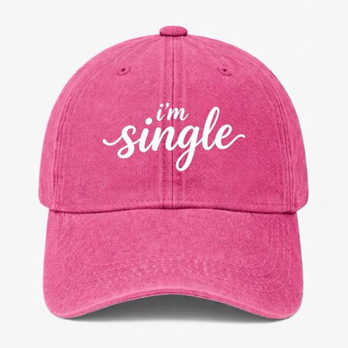 Single hat funny - i'm,