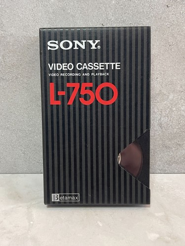 Sony 750 beta video tapes - l-750,