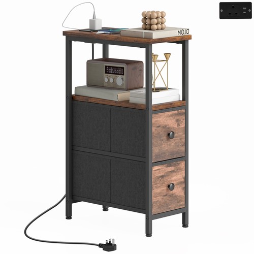 Homcom side table narrow - table,,
