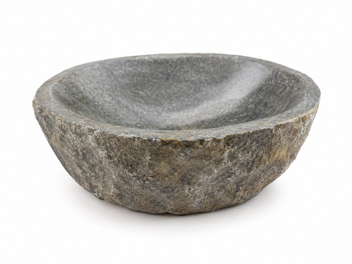 Natural stone bowl - stone, hand