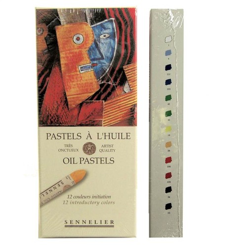 Sennelier oil pastels assorted - oil,