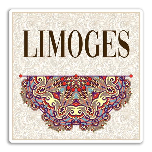 10cm limoges france vinyl - 10cm,