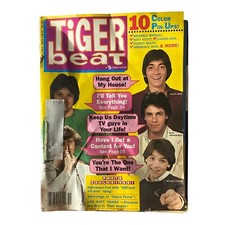 Tiger Beat Magazine November