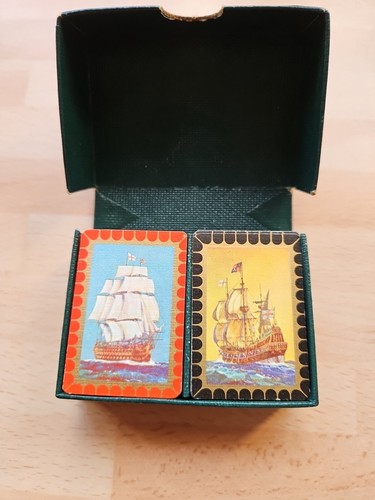 Vintage miniature playing - vintage,