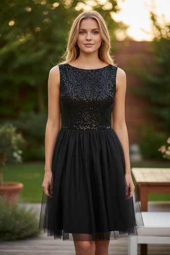 Brand new black sequin - brand,