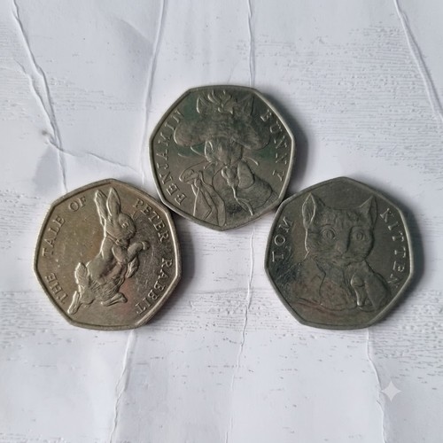 Beatrix potter 50p - beatrix, coin