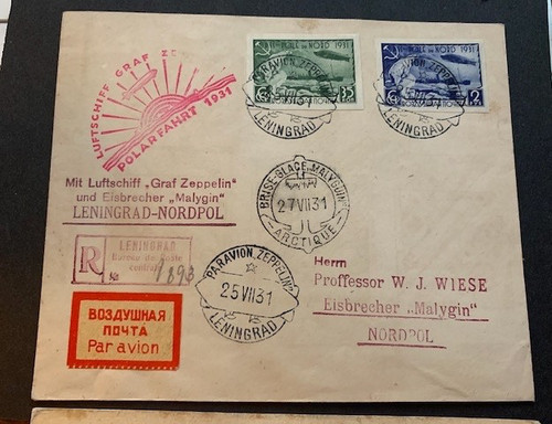 Graf zeppelin russia leningrad - zeppelin,