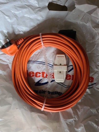 Lawnmower orange cable - lawnmower,