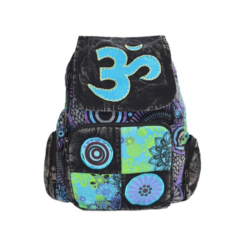 Patchwork back pack bag - patchwork,