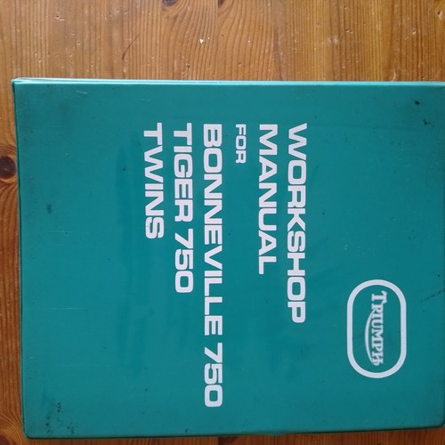 Triumph workshop manual for - triumph,