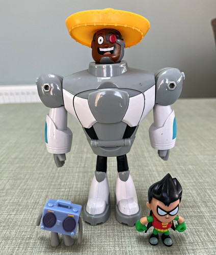 Mattel teen titans cyborg - teen, go!